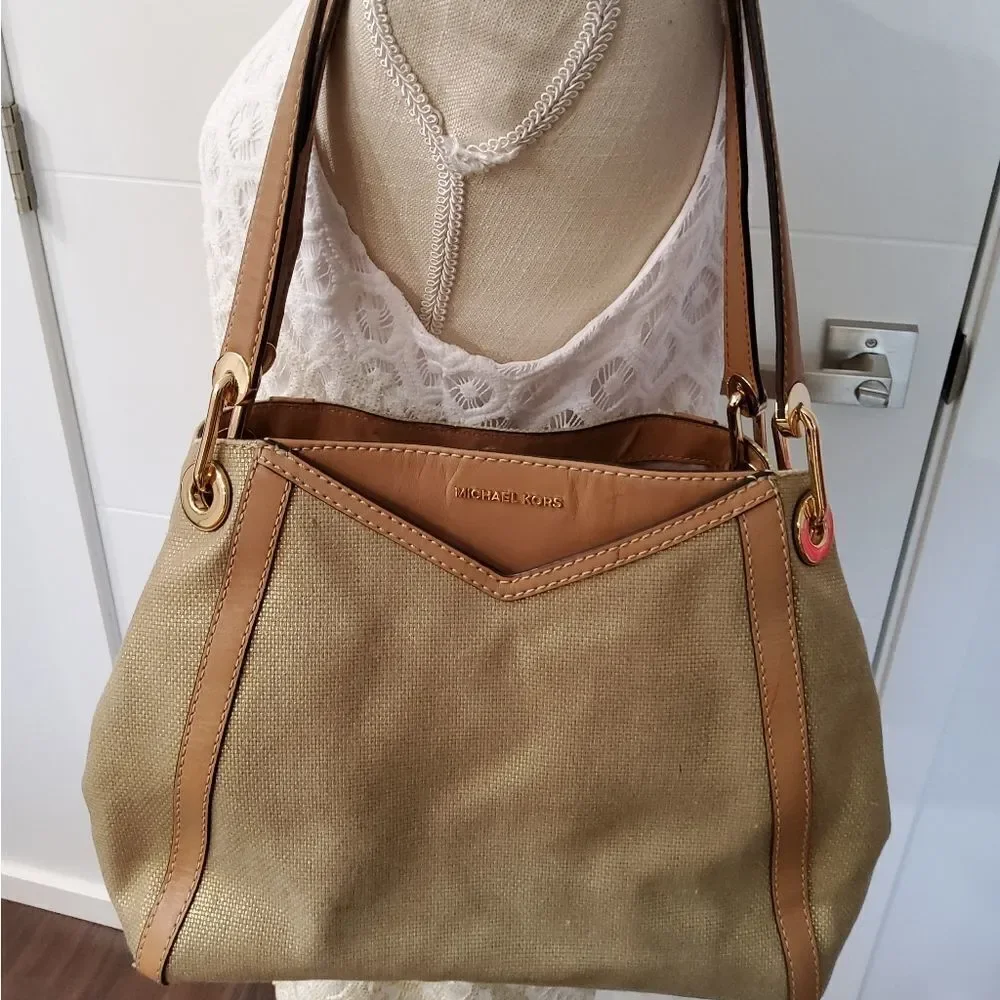 Michael Kors Women's Raven Large Shoulder Tote